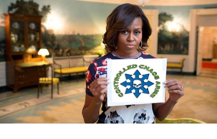 Michelle showing her CCA support