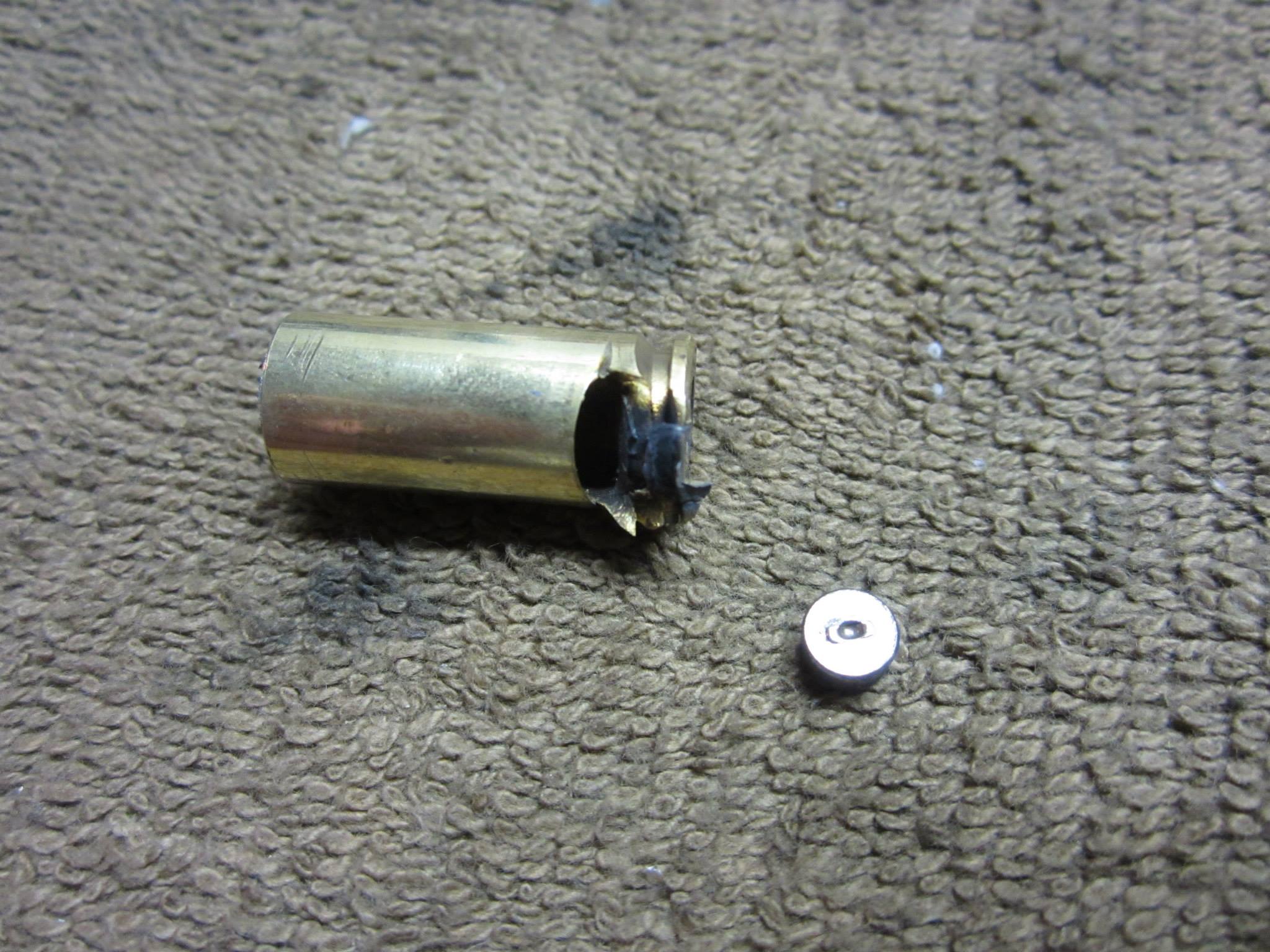 Blown 10mm round in Glock