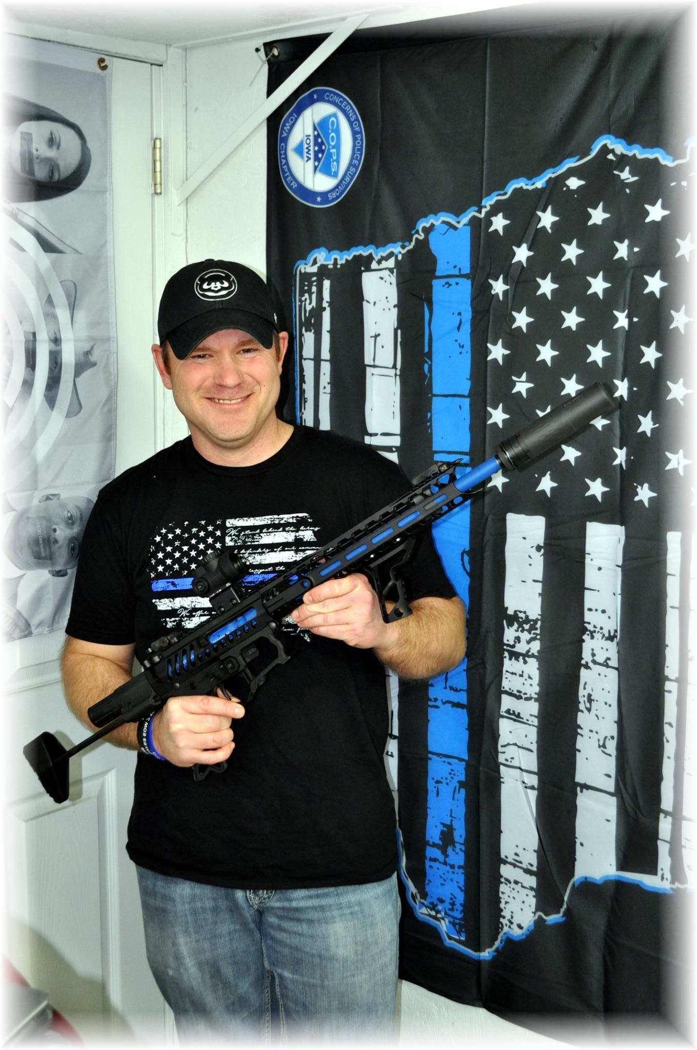 CCA donated rifle to the Iowa COPS chapter